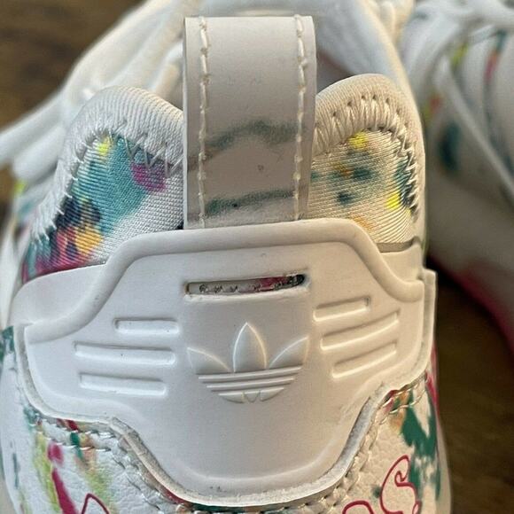 Adidas ZX 2K Boost Womens Sneaker Watercolor Pattern Size 5.5 - Picture 8 of 12